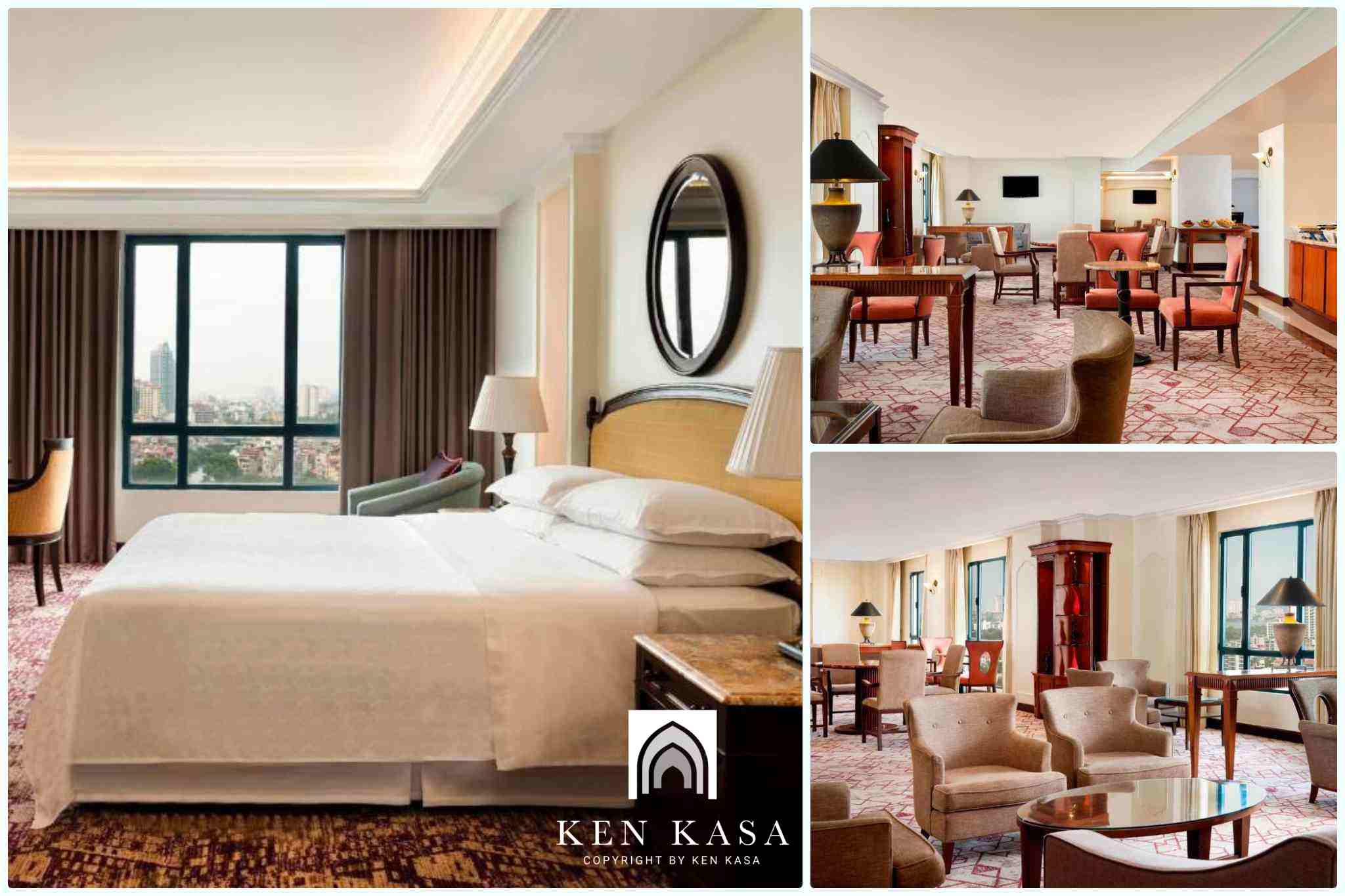 Mẫu ph&ograve;ng tổng thống đẹp sheraton hanoi 